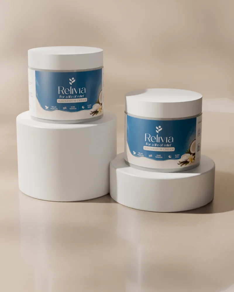 Relivia Magnesium Muscle Relief Cream Duo